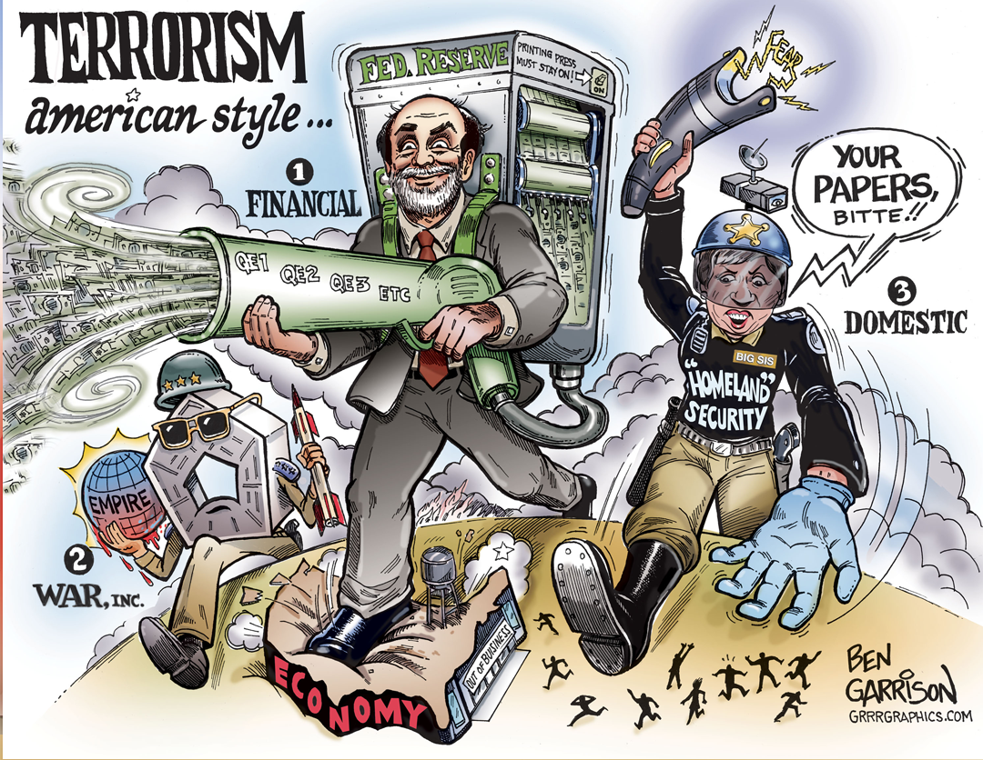 Terrorism American Style panel 1